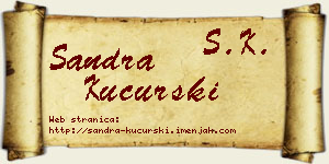 Sandra Kucurski vizit kartica